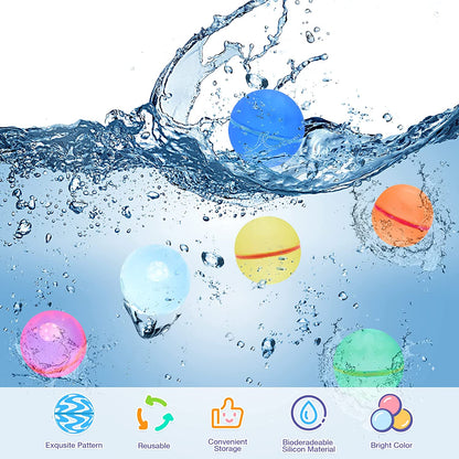 Aurahaus Reusable Water Balloons (12 pcs)
